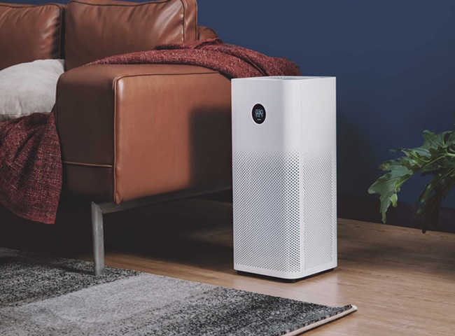 Máy lọc không khí có khả năng hấp thụ và khử mùi bụi bẩn