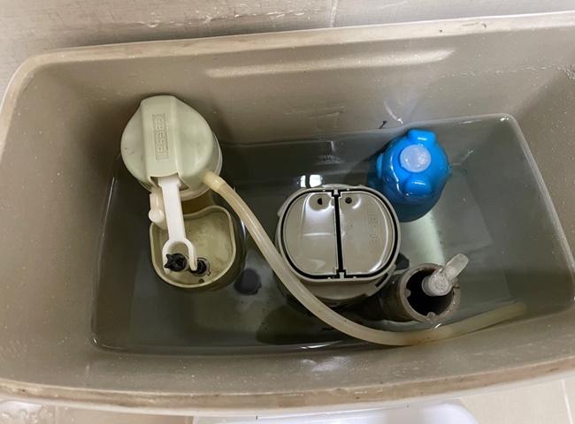 Các thành phần bồn bị hư hỏng phải được thay thế